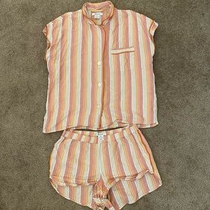 ☀️✨Madewell Striped PJ Set